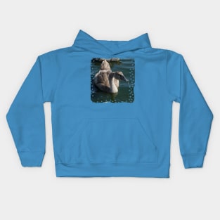 Cygnet Drinking Kids Hoodie